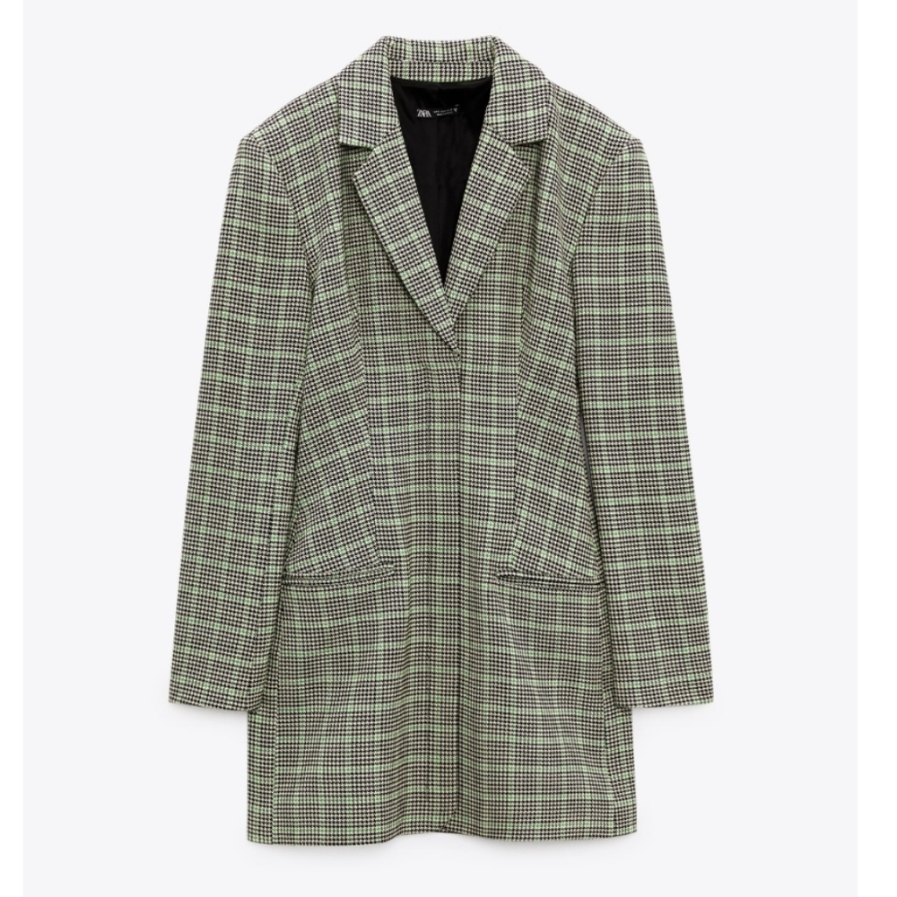 BNWT! Zara Check Blazer Dress - Picture 5 of 7